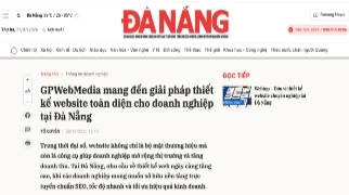 Báo Đà Nẵng viết về GPWebMedia