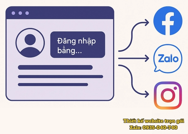 API tích hợp mạng xã hội