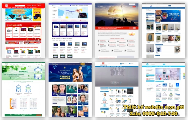 dự án website tại GPWebMedia