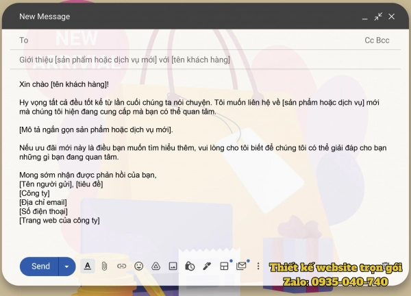 Email chào mừng