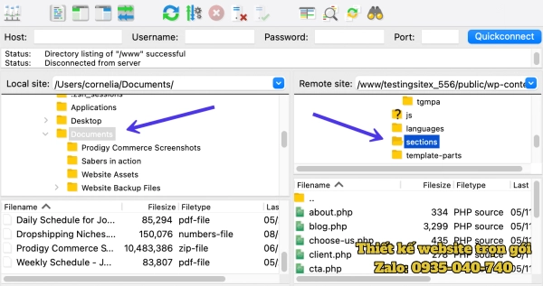 filezilla