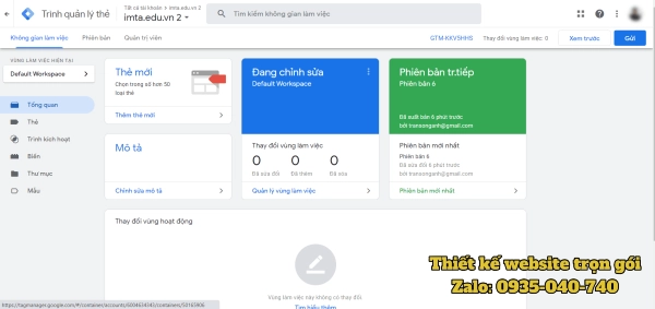 Hình ảnh minh hoạ Google Tag Manager