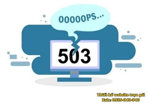 hình ảnh minh hoạ lỗi 503 Service Unavailable