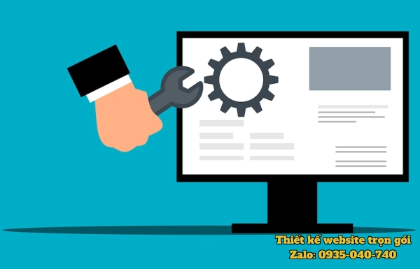 Hình ảnh minh hoạ việc bảo trì website
