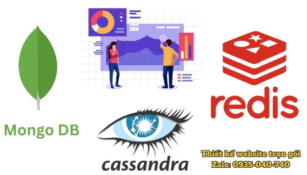 Hình ảnh mô tả MongoDB, Cassandra, Redis