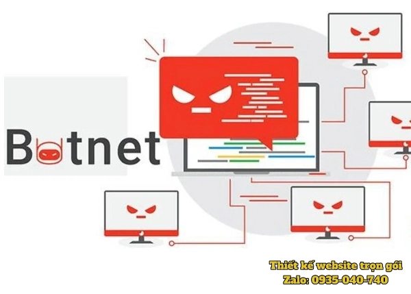 Hình minh hoạ Botnet tự động