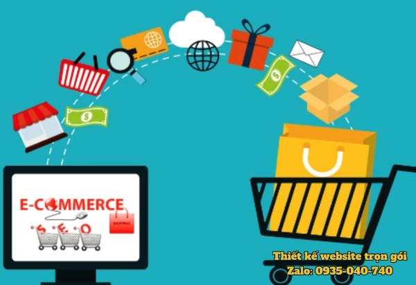 Kinh doanh online qua Internet với toàn bộ quy trình bán hàng, thanh toán và giao hàng diễn ra trực tuyến.