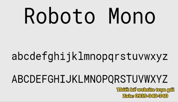 Roboto Mono