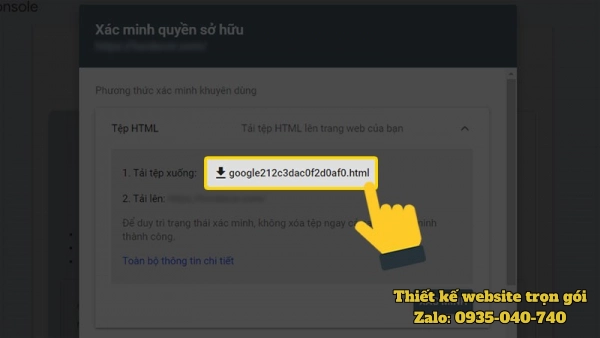 Tải file html