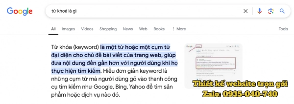 từ khoá là gì