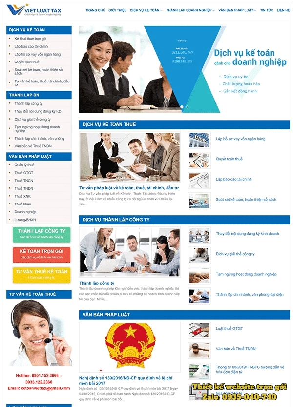 Website doanh nghiệp