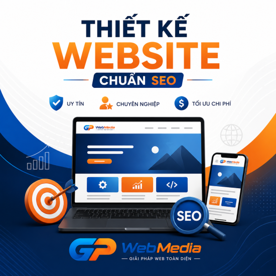 Dịch vụ thiết kế website chuẩn SEO tại GPWebMedia