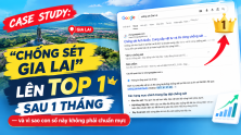 Case study: “chống sét Gia Lai” lên top 1 sau 1 tháng — và vì sao con số này không phải chuẩn mực