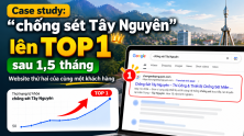 Case study: “chống sét Tây Nguyên” lên top 1 sau 1,5 tháng — website thứ hai của cùng một khách hàng
