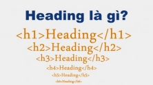 Heading là gì? Tìm hiểu vai trò của thẻ Heading trong bài viết và SEO