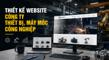 Thiết kế website cho công ty thiết bị và máy móc công nghiệp