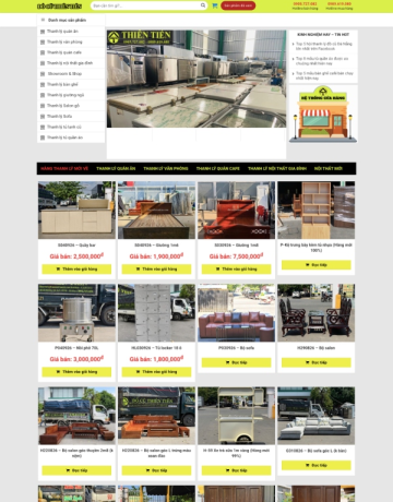 Website Đồ Cũ Thiên Tiến Đà Nẵng