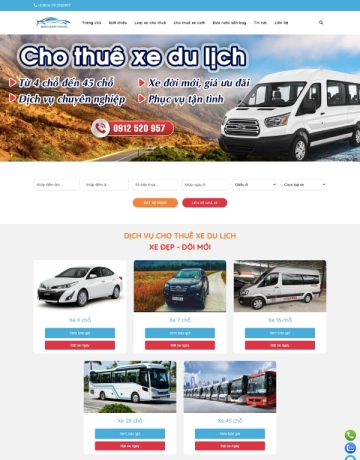 Website Minh Khôi Travel