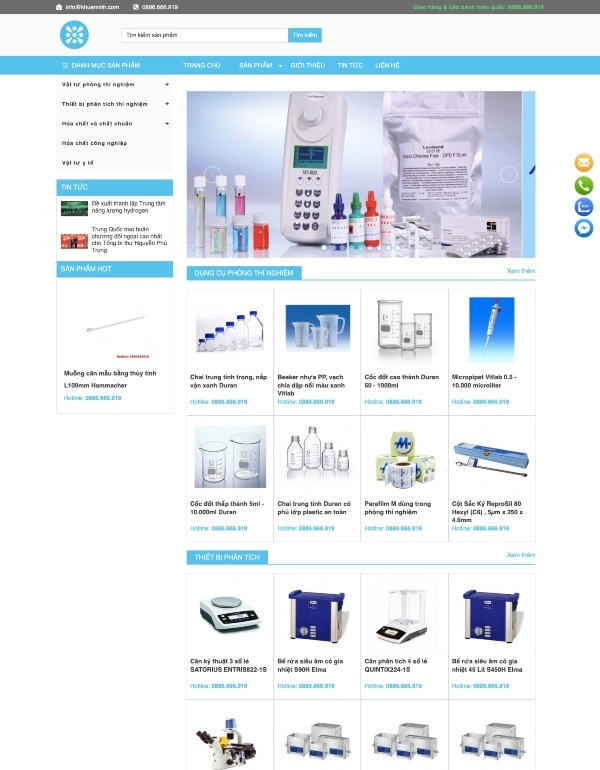 Website Công ty KHUÊ MINH