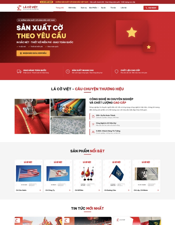 Website Lá Cờ Việt
