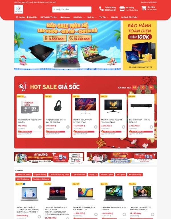 Website Ngô Thi Computer
